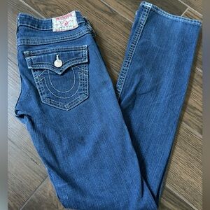 27” low rise jeans